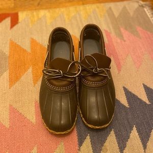 L.L.Bean Bean Boots-Rubber Moc, men’s 10